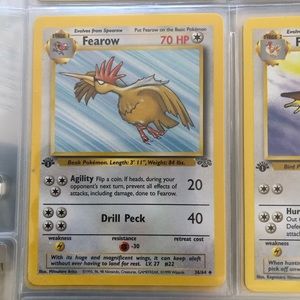 1990’s rare vintage 1st edition Fearow Pokémon card 36/64